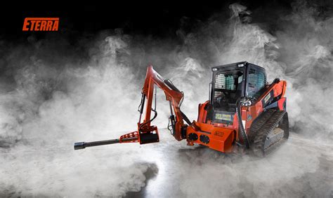 flame thrower skid steer|Flamethrower on a Skid Steer Loader .